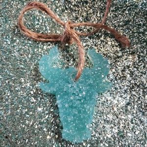 Pina colada car freshie